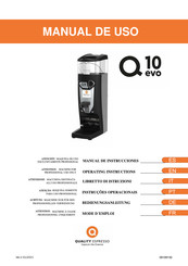 Quality Espresso Q10 EVO Manual De Instrucciones