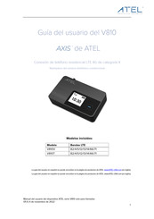 Atel AXIS V810T Guia Del Usuario