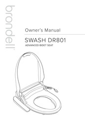 brondell SWASH DR801 Manual Del Propietário