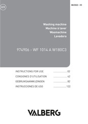 Valberg WF 1014 A W180C3 Instrucciones De Uso