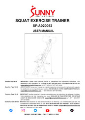 Sunny SF-A020052 Instrucciones De Armado