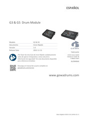 Gewa G3 Manual De Instrucciones