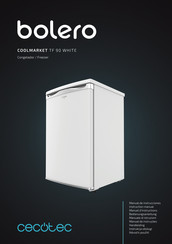 cecotec BOLERO COOLMARKET TF 90 WHITE Manual De Instrucciones