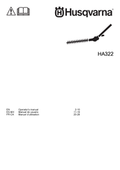 Husqvarna HA322 Manual De Usuario