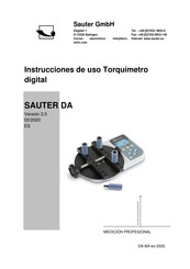 sauter DA 5-3 Instrucciones De Uso