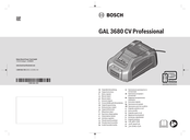 Bosch GAL 3680 CV Professional Manual Original