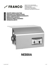 FRANCO NEBBIA 1260T HD Manual