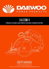 Daewoo DALCS18-1 Manual Del Usuario