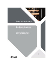 Haier HWS247GGU1 Manual De Usuario