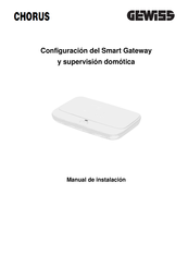 Gewiss CHORUS Smart GWA9000 Manual De Instalación