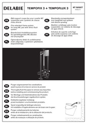 Delabie TEMPOFIX 3 Manual De Instrucciones