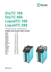 Druck LiquidTC 165 Guia De Inicio Rapido