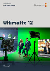 Blackmagic Design Ultimatte 12 Manual De Operaciones