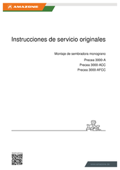 Amazone Precea 3000-A Instrucciones De Servicio