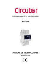 Circutor RGU-10A Manual De Instrucciones