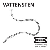 IKEA VATTENSTEN Manual De Instrucciones