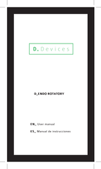 D Devices D ENDO ROTATORY Manual De Instrucciones