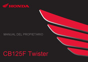 Honda CB125F Twister 2022 Manual Del Propietário