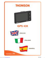 THOMSON GPS 420 Manual