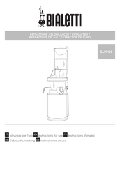 Bialetti SLW06 Instrucciones De Uso