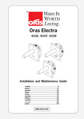 Oras Electra 6107 Guía De Instalación Y Mantenimiento