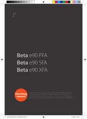 Kemppi Beta e90 SFA Manual De Instrucciones