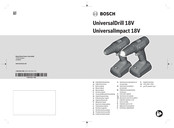 Bosch UniversalDrill 18V Manual Original