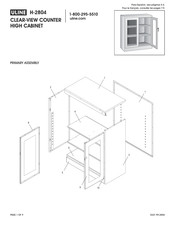 Uline H-2804 Ensamble Manual