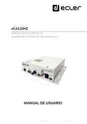 Ecler CeCA120HZ Manual De Usuario