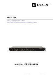 Ecler CeSAM702C Manual De Usuario