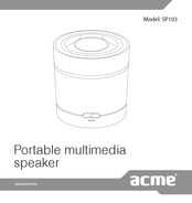 ACME SP103 Manual Del Usuario