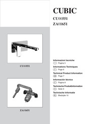 Cisal CUBIC CU00551 Información Técnica