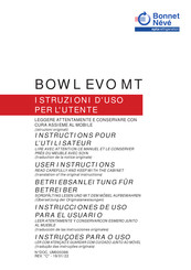 Bonnet Neve BOWL EVO MT Instrucciones De Uso Para El Usuario