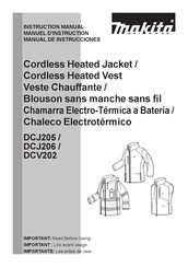 Makita DCJ205 Manual De Instrucciones