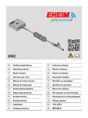 EHEIM pHcontrol+ 6062 Manual De Instrucciones