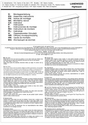 Finori LANDWOOD Instrucciones De Montaje