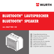 Würth 0837 900 150 Instrucciones De Uso Originales