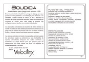 Velocilinx VXGM-BOUDSET-V02-WH Manual De Instrucciones