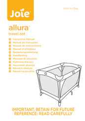 Joie allura Manual De Instrucciones