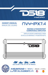 DS18 HYDRO NVY-IPX7.4 Manual Del Usuario