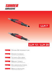 SUHNER ABRASIVE LLH 12 Documentación Técnica