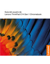 Lenovo ThinkPad C14 Gen 1 Chromebook Guia Del Usuario