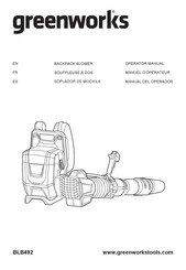 GreenWorks BLB492 Manual Del Operador