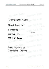 AXIOMATIC MFT-2100 Serie MFT-2140 Serie Instrucciones