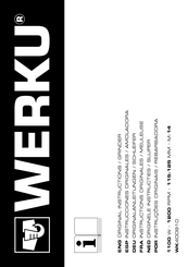 WERKU WK400910 Instrucciones Originales