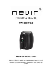 Nevir NVR-6602FAC Manual De Instrucciones