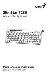 Genius SlimStar 7230 Guía Rápida