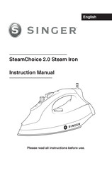 Singer SteamChoice 2.0 Manual De Instrucciones