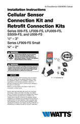 Watts U009-FS Serie Instrucciones De Instalación