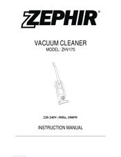 Zephir ZHV170 Manual De Instrucciones